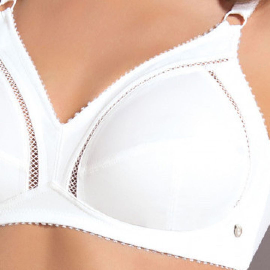 Reggiseno 971 calibrato foderato in cotone, senza ferretto, coppa C