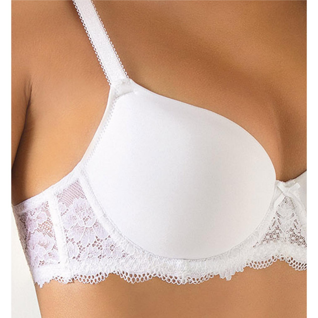 Reggiseno 2452 imbottito con ferretto e regolatore supplementare coppa C e D